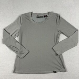GORUCK Tough Tee Shirt Womens XL Gray Long Sleeve Built USA Performance Top